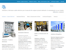 Tablet Screenshot of cuadroselectricosbarcelona.com